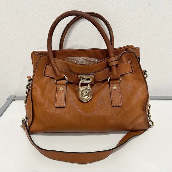 MICHAEL Michael Kors Handbags - Vintage Michael Kors Tan Leather
Hamilton Shoulder Bag Purse